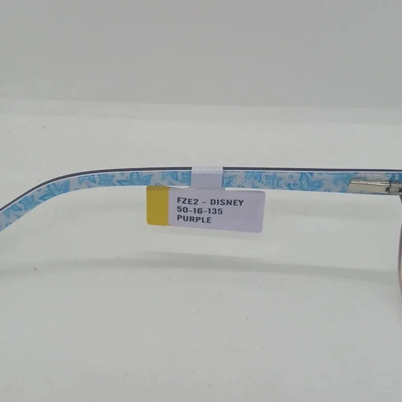 NWT KIDS FROZEN II DISNEY EYEGLASS FRAMES PURPLE FZE2 - Picture 5 of 5